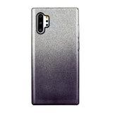 for HUAWEI P20 LITE/P30 LITE/P40 LITE/Nova6SE/Nova 7i Phone Case Gradient Color Glitter Powder Phone Cover with Airbag Bracket black