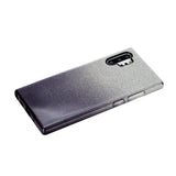 for HUAWEI P20 LITE/P30 LITE/P40 LITE/Nova6SE/Nova 7i Phone Case Gradient Color Glitter Powder Phone Cover with Airbag Bracket black