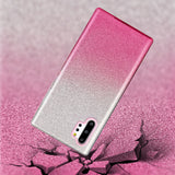 for HUAWEI P20 LITE/P30 LITE/P40 LITE/Nova6SE/Nova 7i Phone Case Gradient Color Glitter Powder Phone Cover with Airbag Bracket Pink