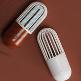 Capsule UV Disinfection Lamp with Ozone Sterilization Can Be Regularly Disinfected for Bedroom White-With Ozone