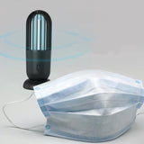 Capsule UV Disinfection Lamp with Ozone Sterilization Can Be Regularly Disinfected for Bedroom Dark green-with ozone