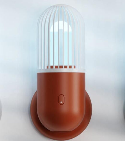 Capsule UV Disinfection Lamp with Ozone Sterilization Can Be Regularly Disinfected for Bedroom Carmine-with ozone