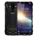 DOOGEE S90 Pro IP68/IP69K Rugged Mobile Phone Android 9.0 Smartphone 6.18'' FHD+ Display Helio P70 Octa Core 6GB 128GB 16MP Cam black_Non-European