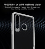 For HUAWEI Y6 PRO 2019 Ultra Slim Translucent Non-slip Shockproof TPU Back Cover