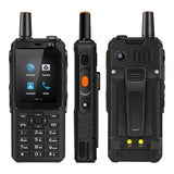 UNIWA F40 MT6763 Quad Core 2.4 inch Android 6.0 1GB+8GB 4000mAh 2G/3G/4G IP65 Direct Charge Walkie-talkie Shaped??Smart Mobile Phone black_US Plug