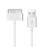 USB Charger Cable for iPhone 4 4s iPod Nano iPad 2 3 30-Pin Data USB Charging Cable