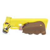 For HUAWEI Y6 2019 Y7 2019 Y9 2019 Cartoon Full Protective TPU Mobile Phone Cover with Mini Coin Purse+Cartoon Hanging Lanyard 1 yellow brown bear