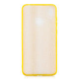 For HUAWEI Y7 2019 Lovely Candy Color Matte TPU Anti-scratch Non-slip Protective Cover Back Case white