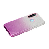 For OPPO Realme 5/Realme 5 Pro/A5 2020/A9 2020/A52/A92 Phone Case Gradient Color Glitter Powder Phone Cover with Airbag Bracket purple