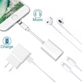 For iPhone 7 / 7 Plus Adapter Splitter -White