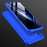 For Samsung Note 20/Note 20 Ultra/M31S Mobile Phone Cover 360 Degree Full Protection Phone Case blue