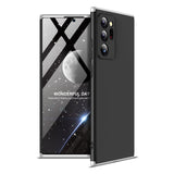 For Samsung Note 20/Note 20 Ultra/M31S Mobile Phone Cover 360 Degree Full Protection Phone Case Silver black silver