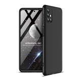 For Samsung Note 20/Note 20 Ultra/M31S Mobile Phone Cover 360 Degree Full Protection Phone Case black