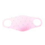 Drawstring Style Thin Mask Breathable Dustproof Ultra Soft Anti-fog for Women Men Pink regular_One size
