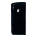 For Redmi GO/Note 5 Pro/Note 6 Pro Cellphone Cover Drop and Shock Proof Soft TPU Phone Case Classic Shell Bright black