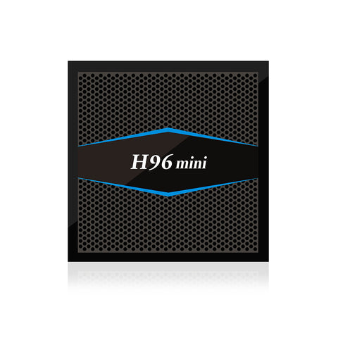 H96 Mini 2GB RAM 16GB ROM Dual-WIFI 2.4GHz/5GHz Smart 3D Android 7.1 4K TV Box - Black US Plug