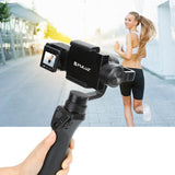 PULUZ Mobile Phone Gimbal Switch Mount Plate Adapter for Sony RX0 II Handheld Phone Gimbal Camera Accessories black