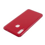 For Samsung A10S/A20S Cellphone Cover Soft TPU Phone Case Simple Profile Full Body Protection Anti-scratch Shell Rose red
