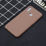 For OPPO Realme 3 Lovely Candy Color Matte TPU Anti-scratch Non-slip Protective Cover Back Case 9