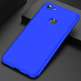 For VIVO Y83 Fingerprint Slim 3 in 1 Hybrid Hard Case Full Body 360 Degree Protection Back Cover red
