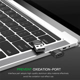 USB-C Male Type C to USB Adapter 2.0 A Female Data Converter Connector Adapter black