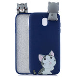 For Redmi 8A 3D Cartoon Painting Back Cover Soft TPU Mobile Phone Case Shell big face cat