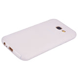 for Samsung A5 2017 Cute Candy Color Matte TPU Anti-scratch Non-slip Protective Cover Back Case white