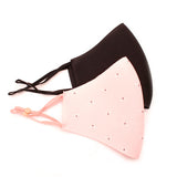 Drawstring Style Thin Mask Breathable Dustproof Ultra Soft Anti-fog for Women Men Pink Drawstring_One size