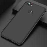 For VIVO Y83 Fingerprint Slim 3 in 1 Hybrid Hard Case Full Body 360 Degree Protection Back Cover black