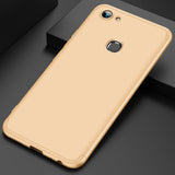 For VIVO Y83 Fingerprint Slim 3 in 1 Hybrid Hard Case Full Body 360 Degree Protection Back Cover Red black red