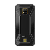 DOOGEE S95 Pro Mobile Phone IP68/IP69K Waterproof 6.3inch Smartphone 5150mAh Helio P90 CPU 8GB RAM+128GB ROM 48MP+16MP+8MP Camera Android 9.0 Pie System Black_European version
