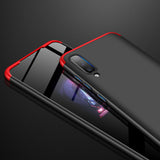 For Samsung A70 Ultra Slim PC Back Cover Non-slip Shockproof 360 Degree Full Protective Case Red black red