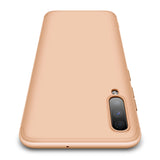 For Samsung A70 Ultra Slim PC Back Cover Non-slip Shockproof 360 Degree Full Protective Case gold