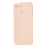 For OPPO A7/F9/F9 Pro Cellphone Cover Non-Slip Ultra Thin Silm Fit Easy Install Soft TPU Smartphone Shell Sakura pink