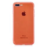 for iPhone 6/6S / 6 Plus/6S Plus / 7/8 / 7 Plus/8 Plus Clear Colorful TPU Back Cover Cellphone Case Shell Green