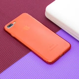 for iPhone 6/6S / 6 Plus/6S Plus / 7/8 / 7 Plus/8 Plus Clear Colorful TPU Back Cover Cellphone Case Shell Light blue
