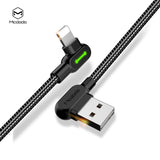 Mcdodo Buttom Series 8 Pin Charging Game Cable black_CA-4670-1.2m