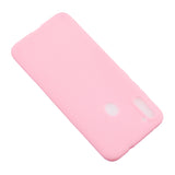 For Samsung A01/ A11/A21/A41/A51/A71/A81/A91 Mobile Phone Case Lovely Candy Color Matte TPU Anti-scratch Non-slip Protective Cover Back Case 5 dark pink