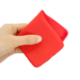 For Samsung A01/ A11/A21/A41/A51/A71/A81/A91 Mobile Phone Case Lovely Candy Color Matte TPU Anti-scratch Non-slip Protective Cover Back Case 4 red