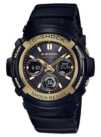Casio Men's 'G-SHOCK' Quartz Stainless Steel and Resin Watch