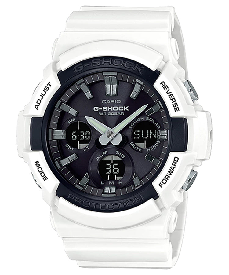 Casio Men's GAS100B-7A G-Shock Black Analog Watch