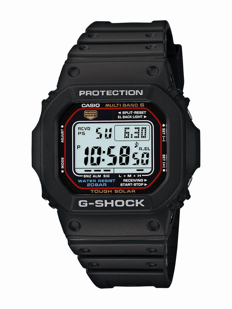 G-Shock GWM5610-1 Men's Solar Black Resin Sport Watch