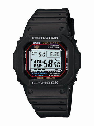 G-Shock GWM5610-1 Men's Solar Black Resin Sport Watch