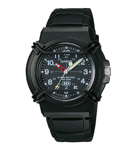 Casio Men's HDA600B-1BV 10-Year Battery Sport Watch