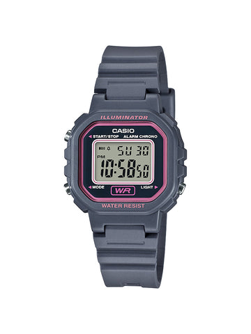 Casio Women's 'Classic' Quartz Resin Casual Watch, Color Grey (Model: LA-20WH-8ACF)