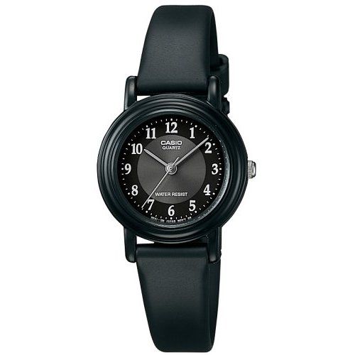 Casio Women's LQ139A-1B3 Black Classic Resin Watch