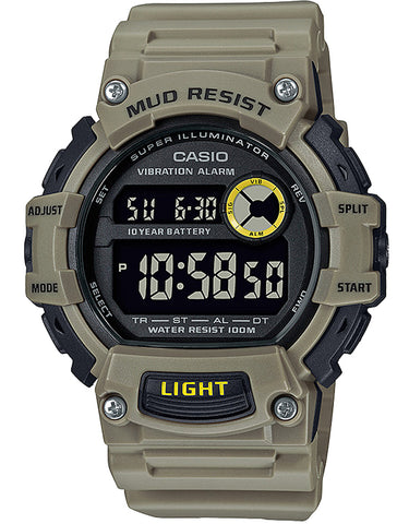 Casio Men's Digital Mud Resistant Digital Watch