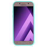 for Samsung A5 2017 Cute Candy Color Matte TPU Anti-scratch Non-slip Protective Cover Back Case Light blue