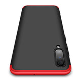 For Samsung A70 Ultra Slim PC Back Cover Non-slip Shockproof 360 Degree Full Protective Case red