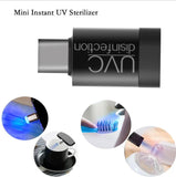 Miniature Instant Sterilizer Ultraviolet Sterilization Efficient LED Light Mobile Phone USB Interface Sterilization Tool